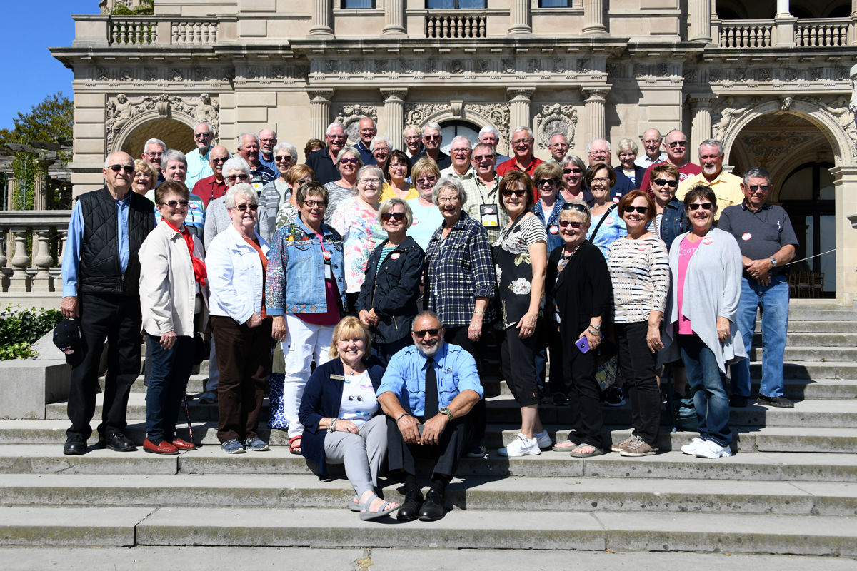268 the York Fun Club with tour leader Cathy and driver Vijay..jpg